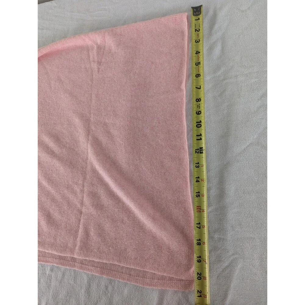 Claudia Nichole Cashmere Dress Topper One Size Blush Pink